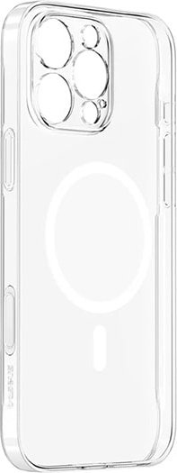 

Чехол для телефона Baseus Crystal Magnetic Phone Case TouchButton Version для iPhone 16 Pro (прозрачный)