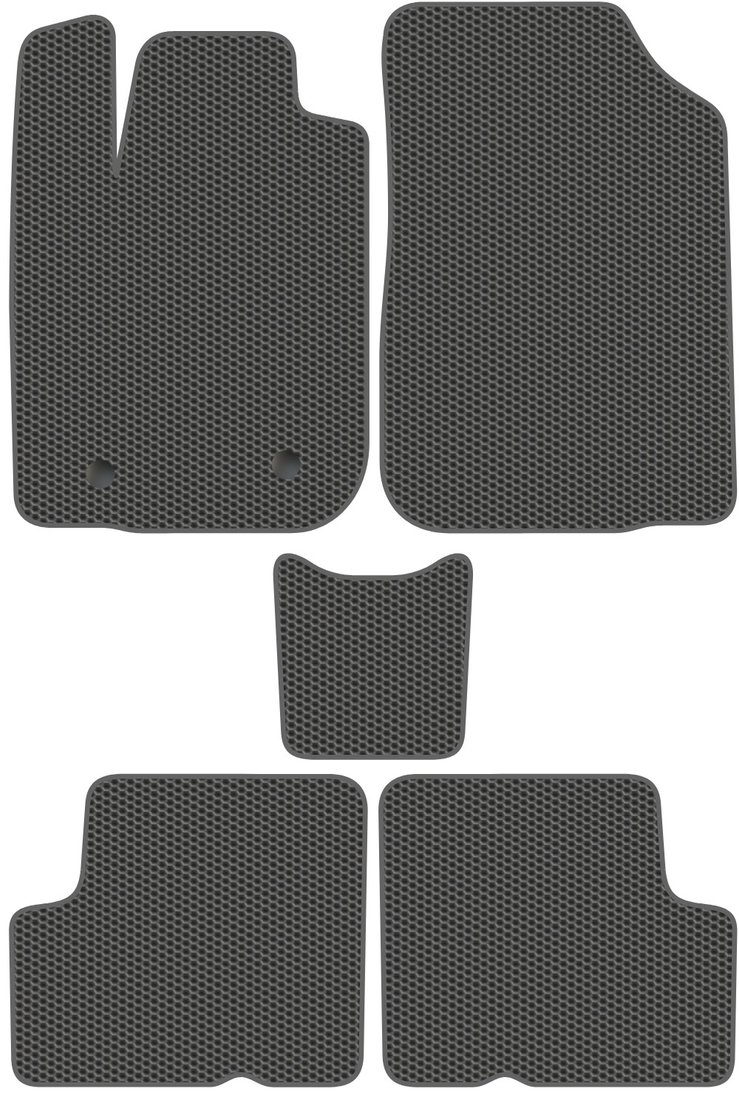 

Комплект ковриков для авто Alicosta Renault Logan I (седан) 2004 - 2016 (серый)