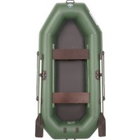 Моторно-гребная лодка Лоцман Гребная под мотор стандарт ЛС-240 (зеленый)