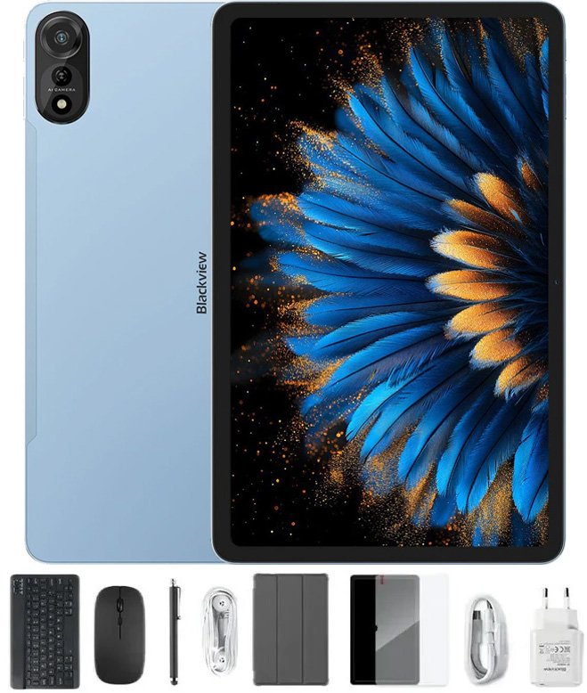 

Планшет Blackview Mega 2 LTE 12GB/256GB (синий, с аксессуарами)