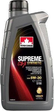 Моторное масло Petro-Canada Supreme C3-X Synthetic 5W-30 1л