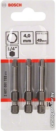 Набор бит Bosch 2607001733 (3 предмета)