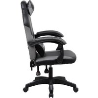 Игровое (геймерское) кресло Оклик Spirit (черный/серый)