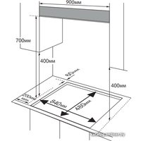 Варочная панель Hiberg VM 9055 W