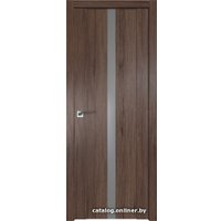 Межкомнатная дверь ProfilDoors 2.04XN L 80x200 (салинас темный, стекло lacobel серебряный лак)