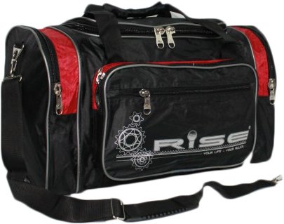 

Дорожная сумка Rise Арт-102 (черный/красный)