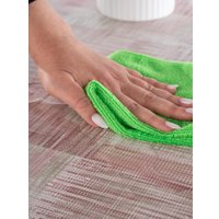 Скатерть Stolima Napco Рогожка Кол. 1М Бордо 4022 (160x130)