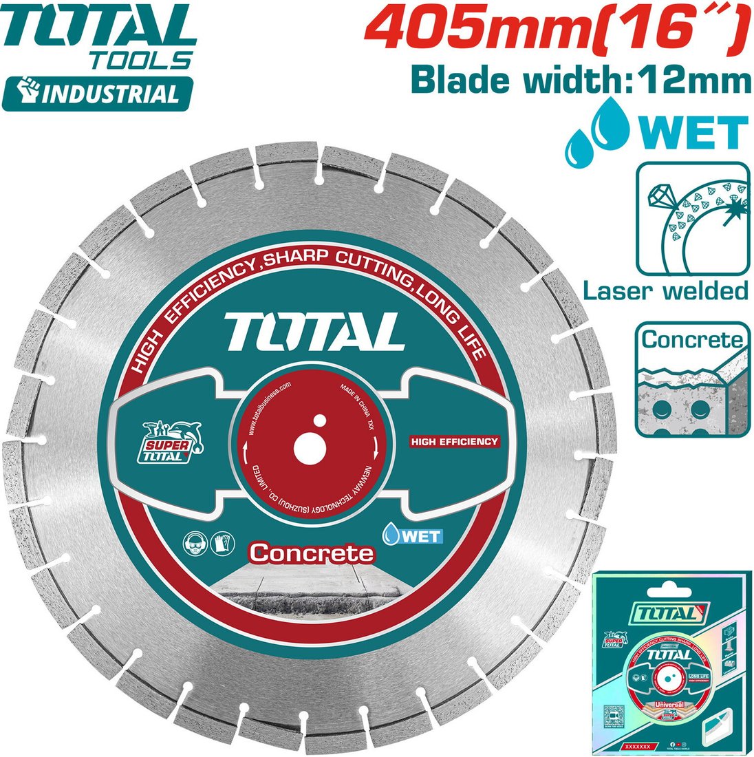 Отрезной диск алмазный  Total TAC2144053