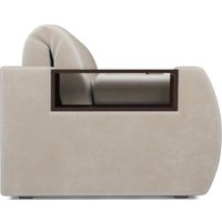 Диван Мебель-АРС Аккордеон Барон №3 ППУ 180x200 (бархат бежевый Star Velvet 6 Light Beige)