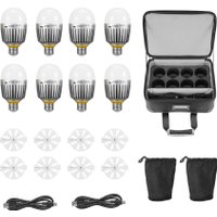 Комплект светодиодных ламп Godox Knowled C10R-K8 в кейсе