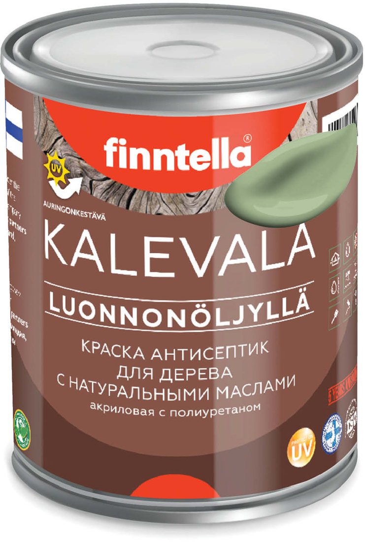 

Краска Finntella Kalevala Sypressi F-13-1-1-FL026 0.9 л (зеленый)