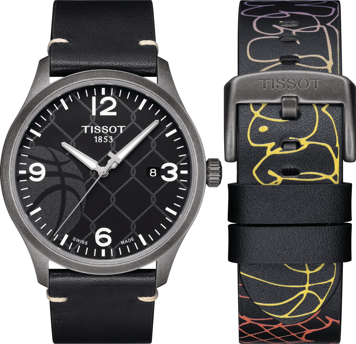 

Наручные часы со сменной частью Tissot Gent XL 3X3 Street Basketball T116.410.36.067.00