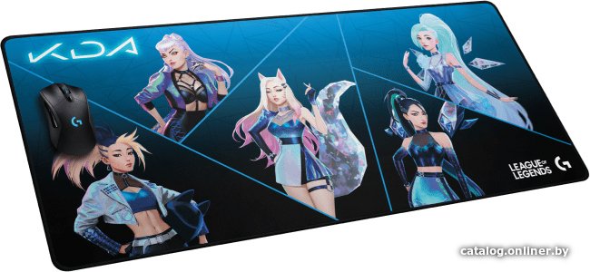 Коврик для стола Logitech G840 K/DA League of Legends Edition