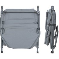 Шезлонг FORSAGE F-FG-HY-8008BL (черный)