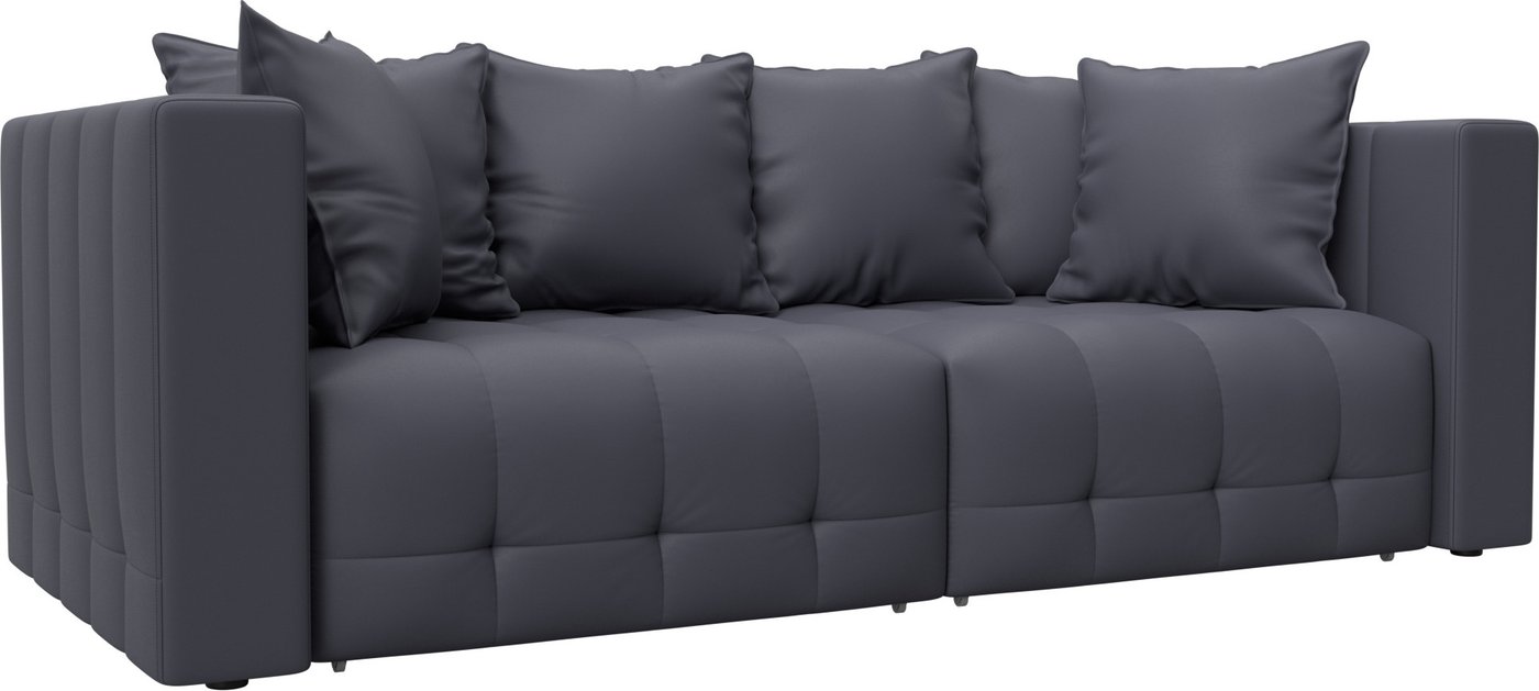 

Диван Лига диванов Лига-052 НПБ 129905 (экокожа Grifon 15 серый)