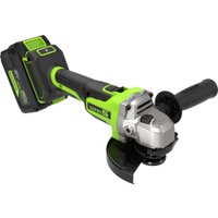 Угловая шлифмашина Greenworks AG590 3201007CUH (с 1-им АКБ, сумка)