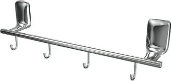 Держатель для полотенца Lemer Elegia с 4 крючками LEM-EL004