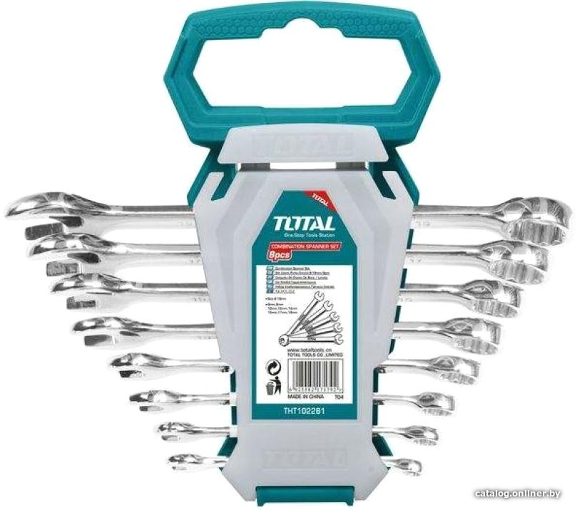 Набор ключей Total THT102286 (8 предметов)