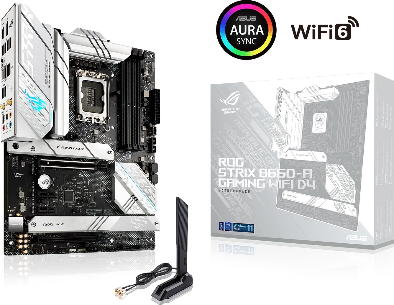 

Материнская плата ASUS ROG Strix B660-A Gaming WIFI D4