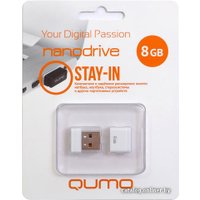 USB Flash QUMO NanoDrive 8Gb White