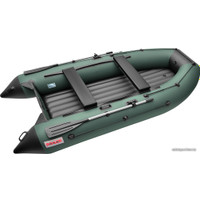 Моторно-гребная лодка Roger Boat Trofey 3500 (без киля, зеленый/черный)