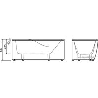 Ванна Esse Haiti 180x75