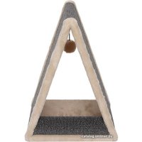 Когтеточка Cat House Треугольная 55 (серый)