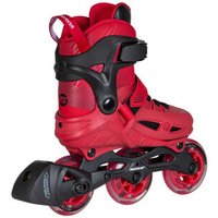 Роликовые коньки Powerslide Phuzion Universe 3 колеса (р. 37-40, красный)