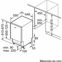Встраиваемая посудомоечная машина Siemens iQ300 SR63EX25ME