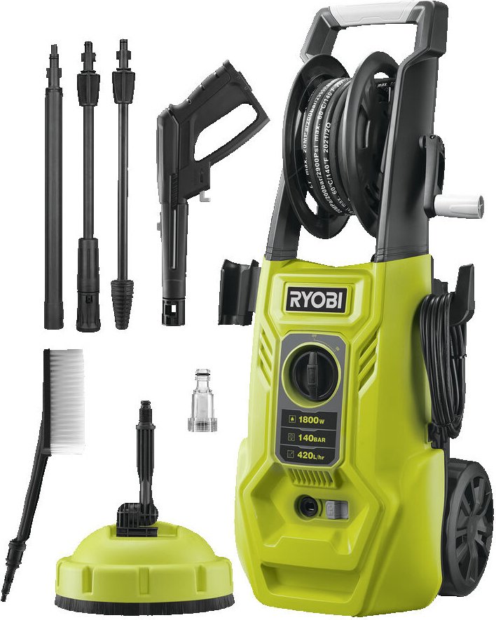 

Мойка высокого давления Ryobi RY140PWA