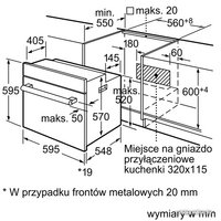 Электрический духовой шкаф Siemens HB63AS521