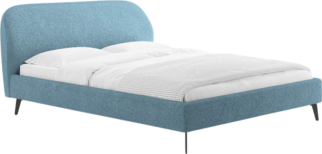 

Кровать Сонум Katrin 140x190 (рогожка голубой)