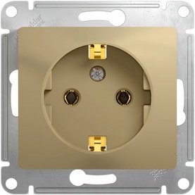 

Розетка Schneider Electric Glossa GSL000443 (титан)
