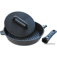 Сковорода-гриль Камская посуда гс8063