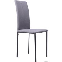 Стул Listvig Слим (графит ткань tesla graphite/черный)