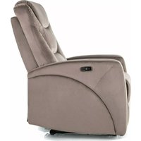 Электрический реклайнер Signal Kronos Velvet Bluvel 38 (капучино)