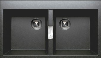 Кухонная мойка Tolero Loft TL-862 (черный)