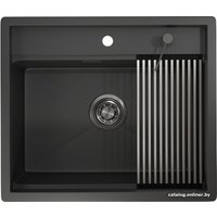 Кухонная мойка Granula KS-5051 (черный матовый)