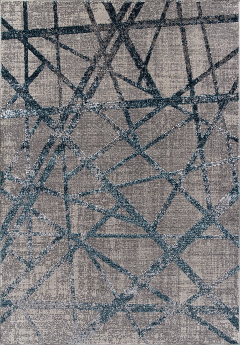 

Ковер для жилой комнаты Merinos Liman F478-STAN-GRAY-BLUE (1.2х1.8)