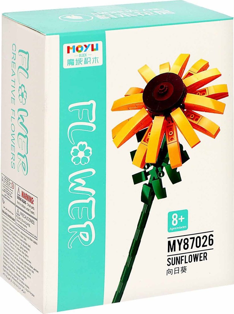 

Конструктор MoYu Цветы. Подсолнух MY87026 9828376