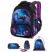 Школьный рюкзак Grooc 9-146 + пенал + мешок + сумка-пенал