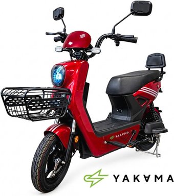 Электровелосипед Yakama R2 (красный)