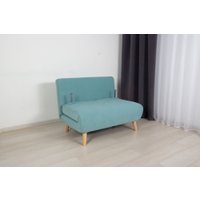 Диван DiArt Элли 1000 (велюр Selfie aquamarine/ножки светлые)