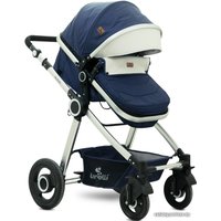 Универсальная коляска Lorelli Alexa 2019 (3 в 1, синий)