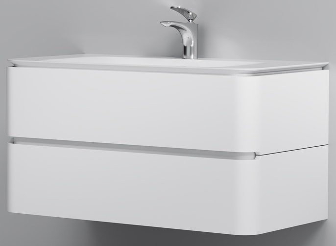 

AM.PM Тумба под умывальник Sensation 100 M30FHX1002WG (белый)