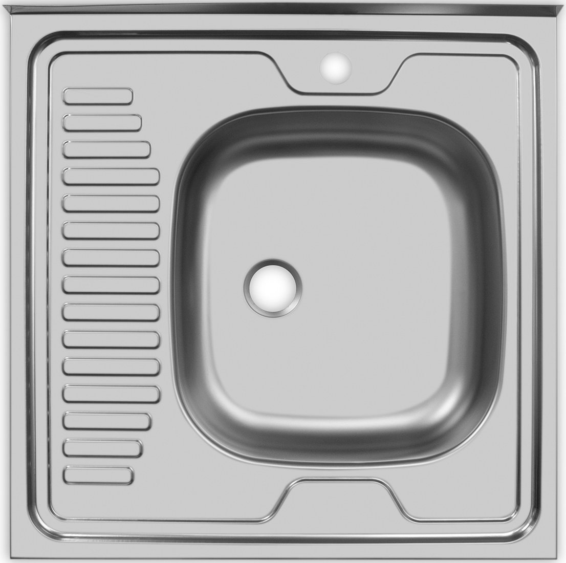 

Кухонная мойка Ukinox STD600.600-5C 0R (с сифоном)
