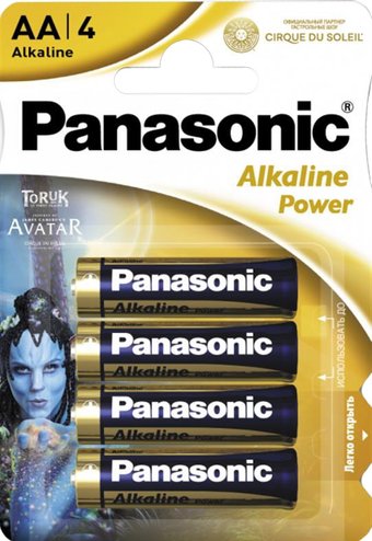 Батарейка Panasonic Alkaline Power AA 4 шт. LR6APB/4BP