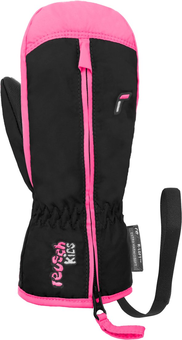 

Горнолыжные варежки Reusch Ben 6285408-7769 (р-р 3, Mitten Black/Knockout Pink)