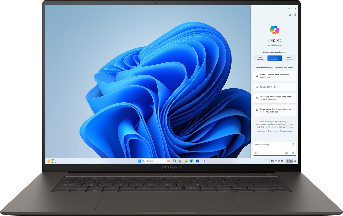 

Ноутбук ASUS Zenbook S 16 UM5606WA-RK237X