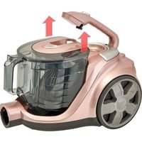 Пылесос Delta DL-0853 (бежево-розовый)